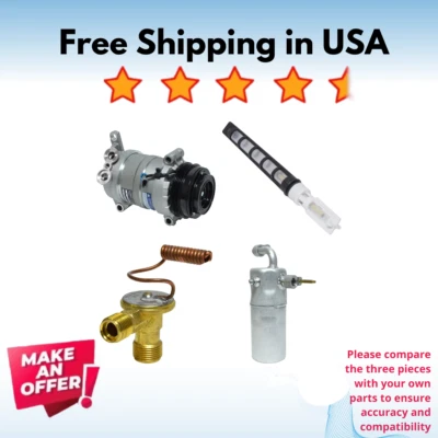 Kit Compressor A/C Fit GMC Yukon XL 1500 2000-2002, GMC	Yukon XL 2500	2000-2002 - Image 1 of 4