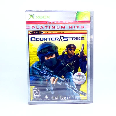 Counter-Strike - Platinum Hits (Microsoft Xbox, 2004) NEW SEALED FACTORY - Image 1 of 2
