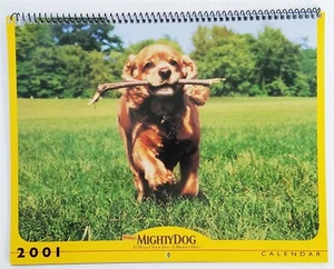Mighty Dog 2001 Calendar Unused Puppy - Picture 1 of 6
