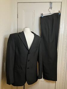 Marks And Spencer Charcoal Suit 36s