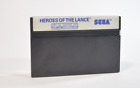 Heroes Of the Lance  Master System Sega Game rétrogaming  PAL original authentic