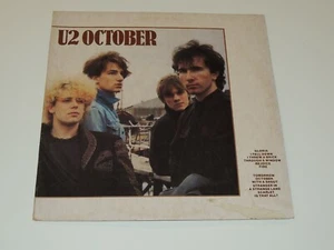 U2 october Lp RECORD ISLAND BLUE LABEL REISSUE US 1984 - Picture 1 of 2