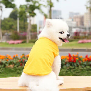 Various Pet Puppy Small Dog Cat Pet Clothes Vest T Shirt Apparel Clothes Costume