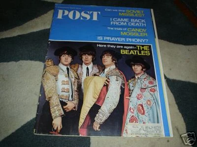 THE BEATLES 1966 USA POST MAGAZINE JOHN PAUL RINGO GRG - Image 1 of 1