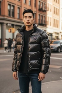 Trapstar Irongate Detachable Hooded Puffer Jacket Black Size L ( Missing Hood ) - Picture 1 of 10