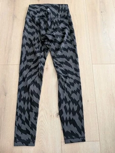 Lululemon Wunder Train High-Rise Tight 25" Voltage Graphite Grey Black Size 4 - Picture 1 of 12