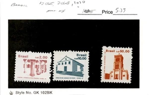 Brazil, Postage Stamp, #2065, 2068, 2070 Mint NH, 1986 Architecture (AD) - Picture 1 of 1