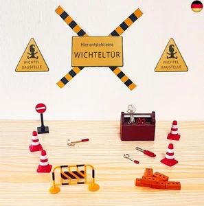 Wichtel Zubehör Baustelle, 20Pcs Miniatur Wichtel Baustelle Set Weihnachten - Bild 1 von 4