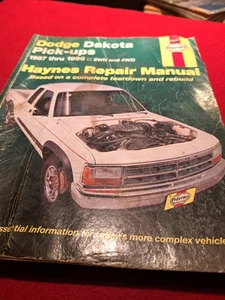 Haynes 30020 Dodge Dakota Pick-Ups 1987 thru 1996 Repair Manual 2WD and 4WD - Picture 1 of 6