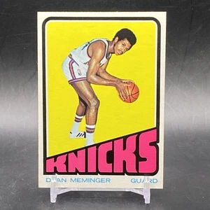 1972-73 Topps #88 Dean Meminger Rookie New York Knicks Vintage Basketball Card - Picture 1 of 2