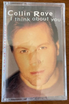 RARE “I Think about You” by Collin Raye (Cassette, 1995) Vintage Sealed New MINT - Image 1 of 4