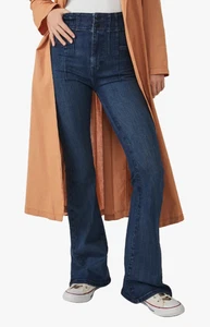 Free People We The Free Jayde Schlagjeans Damen (Größe 26) Night Sky - Bild 1 von 7