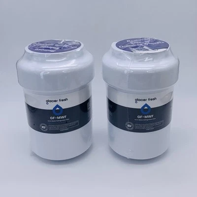 2 PK Glacier Fresh GF-MWF Ice & Water Refrigerator Filter for GE Kenmore 46-9991 - Image 1 of 4
