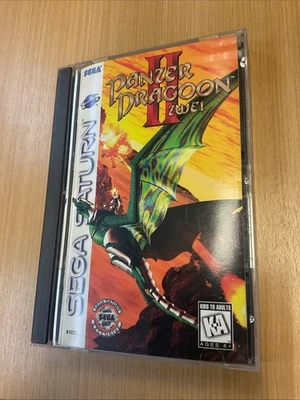 Panzer Dragoon II Zwei (Sega Saturn, 1996) Tested And Working - Image 1 of 4