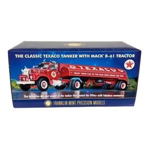 Texaco Tanker Mack B-61 Tractor 1:43 Franklin Mint Precision Models Sealed - Picture 1 of 5