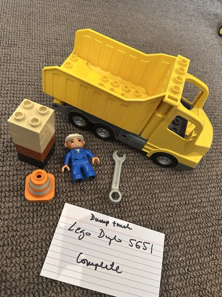 Camión de volteo Lego Duplo 5651 - Juego completo Foto 1 de 1