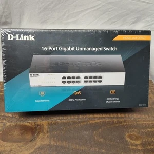 Conmutador no administrado D-Link 16 puertos Gigabit Dgs-1016c - Imagen 1 de 9