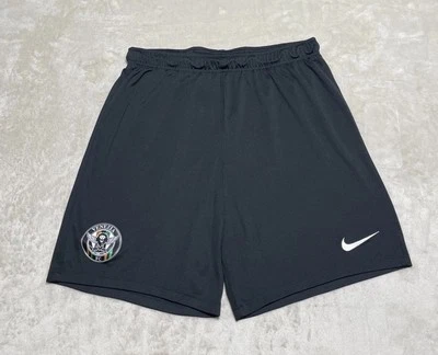 Nike Venezia FC Gym Shorts Mens Medium Boys XL Black Soccer Football 18/19 Home - Image 1 of 4