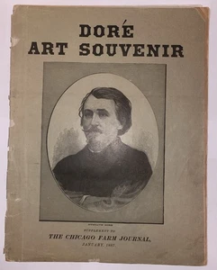 Gustav Dore Portfolio Art Souvenir 1887 The Chicago Farm Journal Selten! - Bild 1 von 24