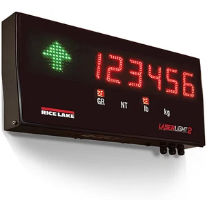 Rice Lake 179526, pantalla remota LED Stop/Go de 4" con montaje en pared plana VESA, UL/cUL - Imagen 1 de 1