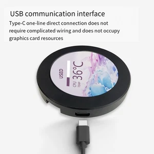 Vibrant 2 1 Inch Display for Monitoring Critical System PaFor RAMeters via USB - Picture 1 of 12