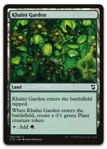 Khalni Garden #262 (LP) Commander 2018 C18 Magic MTG - Picture 1 of 2
