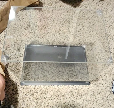 Acrylic Display case  11x7.125x8 USED READ DESCRIPTION - Image 1 of 4