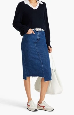 Falda midi vaquera asimétrica Rag & Bone Sukato talla 29 Foto 1 de 4