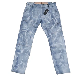 NWT G-Star Raw Jeans Mens 33x30 Blue 3-D Airblaze Skinny Jeans $260 Retail - Picture 1 of 15