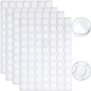 280 Pcs Double Sided Sticky Dot Stickers Removable Round Putty Clear - Picture 1 of 12
