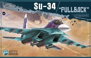 Kitty Hawk 80141 1/48 Russian Su-34 FullBack Assembly model NEW - Picture 1 of 1