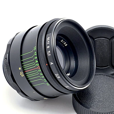⭐ NEW ⭐ HELIOS 44-2 f2/58mm  - M42 mount - Made in the former Soviet Union №8 - Image 1 of 4
