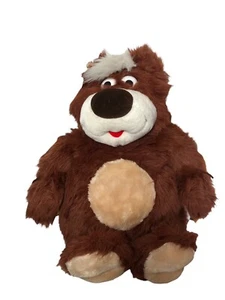 Rough N’ Tumble Teddybär Stofftier Vintage große Streichholzschachtel 80er Jahre Sammlerstück - Bild 1 von 17