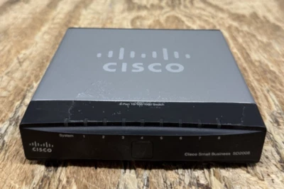 SD2008, Cisco SD2008 v3 8 Port 10/100/1000 Gigabit Ethernet Switch, NO A/C - Image 1 of 3