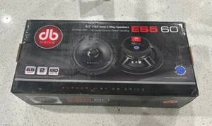 DB Drive Euphoria ES3 60 6.5" 2 Way Coaxial Speakers CEA 2031 Compliant NEW - Picture 1 of 5