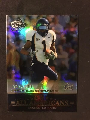 DeSean Jackson 2008 Press Pass Football Rookie Reflectors #89 #027/100 - Image 1 of 2