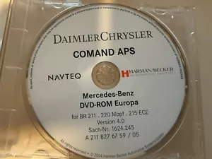 Harman/Becker Daimler Chrysler Comand APS Europa Version 4.0 A211 827 67 59/05 - Bild 1 von 2