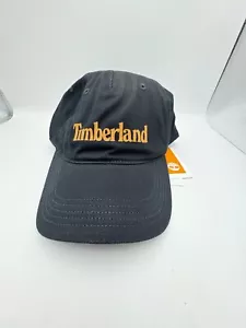 NWT Timberland Snapback Trucker Baseball Cap Hat Black Unisex - Picture 1 of 8
