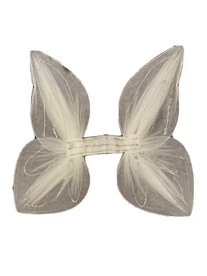 Fairy Angel Butterfly White Organza Child Size Wings Costume Play Performance - Image 1 of 4
