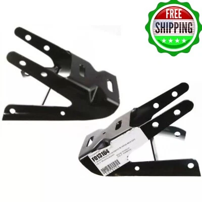 New Bumper Bracket Front LH RH For 97-03 Ford F-150 97-02 Expedition 2Pc Foto 1 de 4