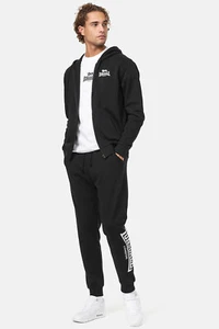 Lonsdale Mens Tracksuit Lhanbryde, Black, Joggers, Jacket Sports Trousers - Picture 1 of 4