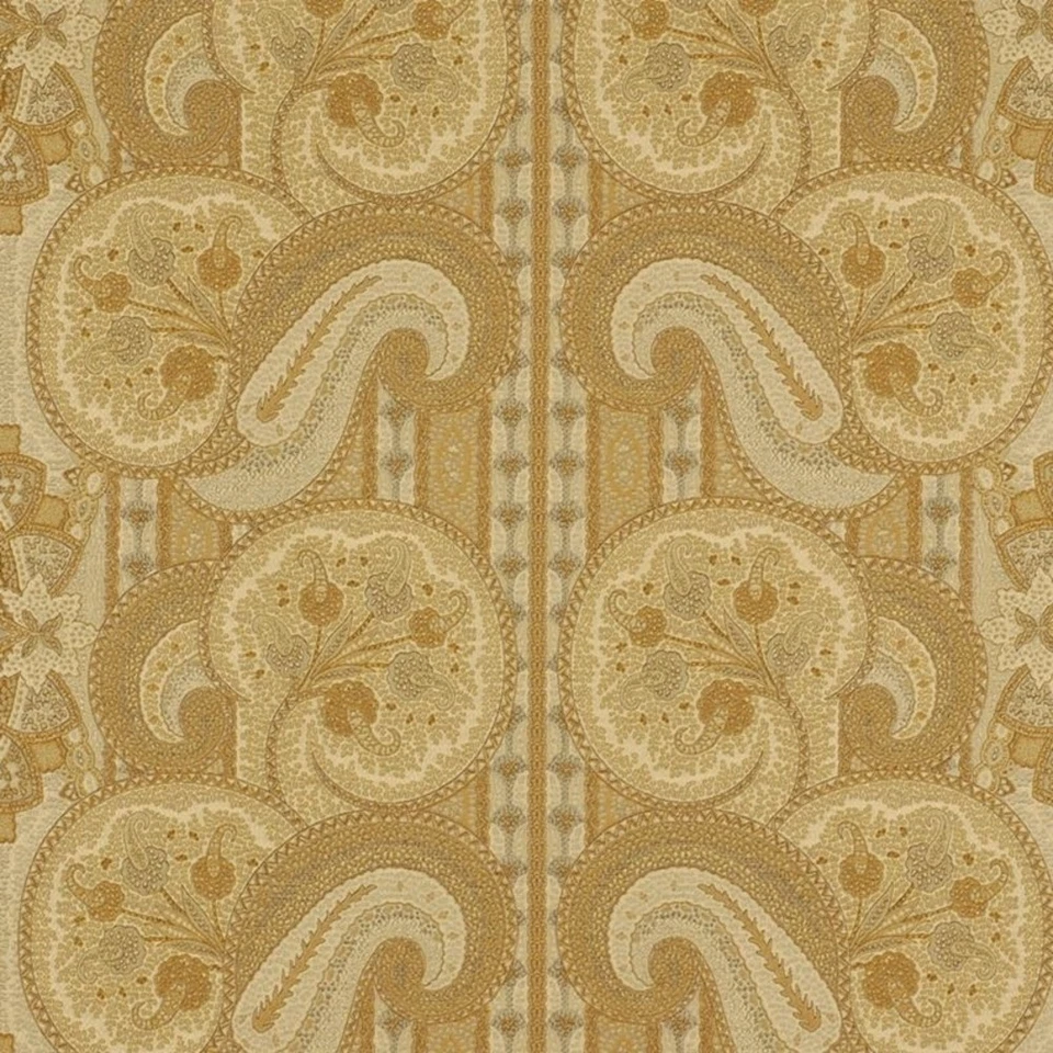 Tela Robert Allen Beacon Hill La Alianza Amarillo Loto Paisley Cortinas II36 Foto 1 de 1