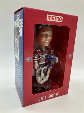 Montreal Canadiens NHL Hockey Jose Theodore Bobblehead Figure Cover