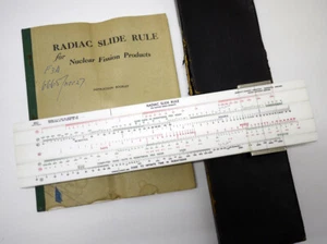 Radiac Slide Rule for Nuclear Fission Admiralty Research Lab - Cold War - 1952 - Picture 1 of 8