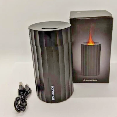 OnAromas Aroma Diffuser Portable Cool Mist Humidifier with LED Lights (Black) - Image 1 of 4