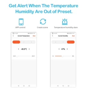 Remote Monitoring Digital Thermometer Hygrometer for Bedroom and Baby Room - Picture 1 of 7