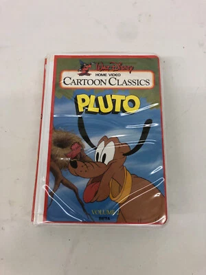 Walt Disney Beta VHS Home Video Cartoon Classic Pluto  Volume 2 - Image 1 of 4