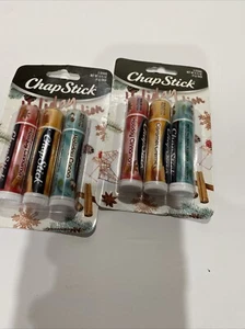 (Lot of 2) Chapstick Holiday Collection 3 ct Cinnamon, Cocoa, Caramel Creme  set - Picture 1 of 4