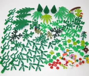 LEGO Lot Parts Pieces Foliage Trees Palms Plants and Leaves Flowers  Bulk - Picture 1 of 5
