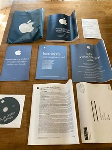 Apple Studio Display Manual Pack - Pack complet pochette d'origine avec DRIVER CD - Photo 1/13